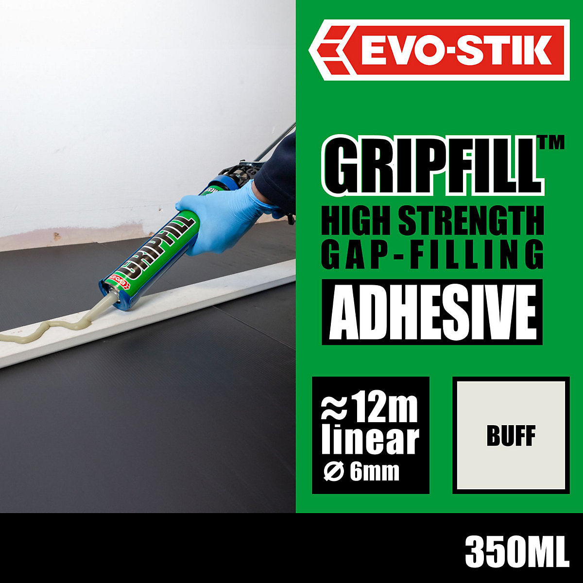 Evo-Stik Gripfill Grey Grab adhesive 350ml