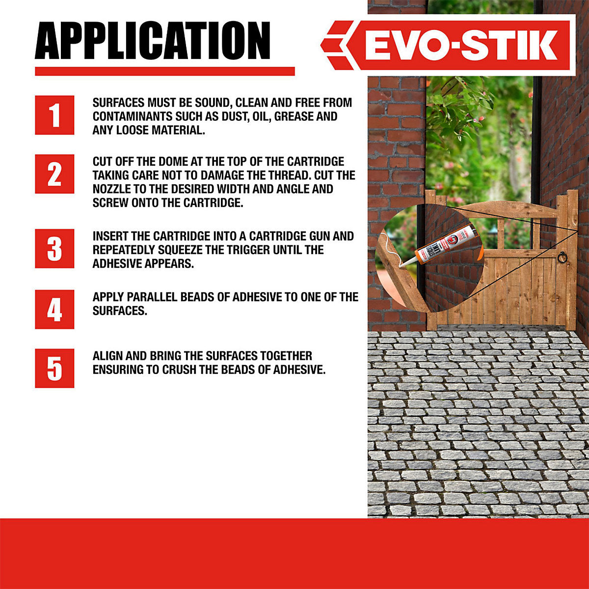 Evo-Stik Sticks Like White Grab adhesive 290ml