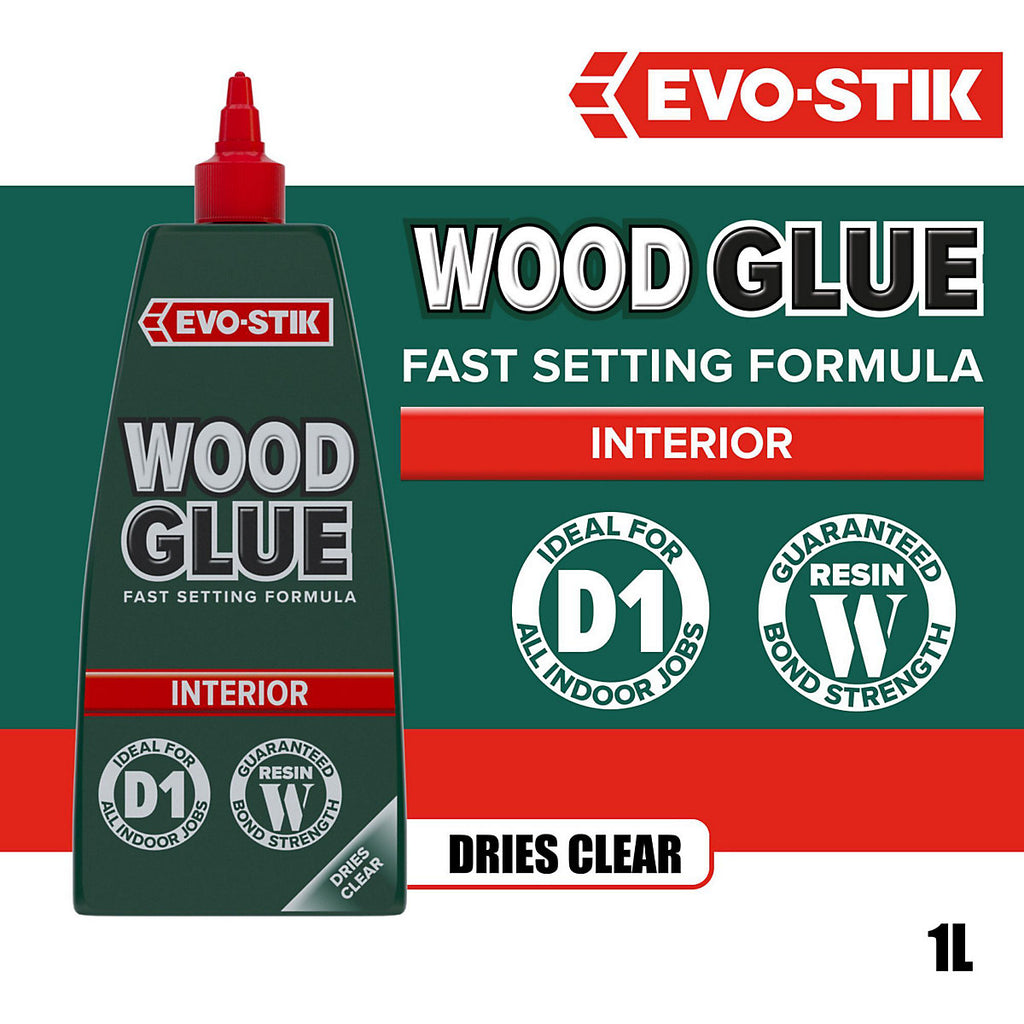 Evo-Stik Wood glue, 1L