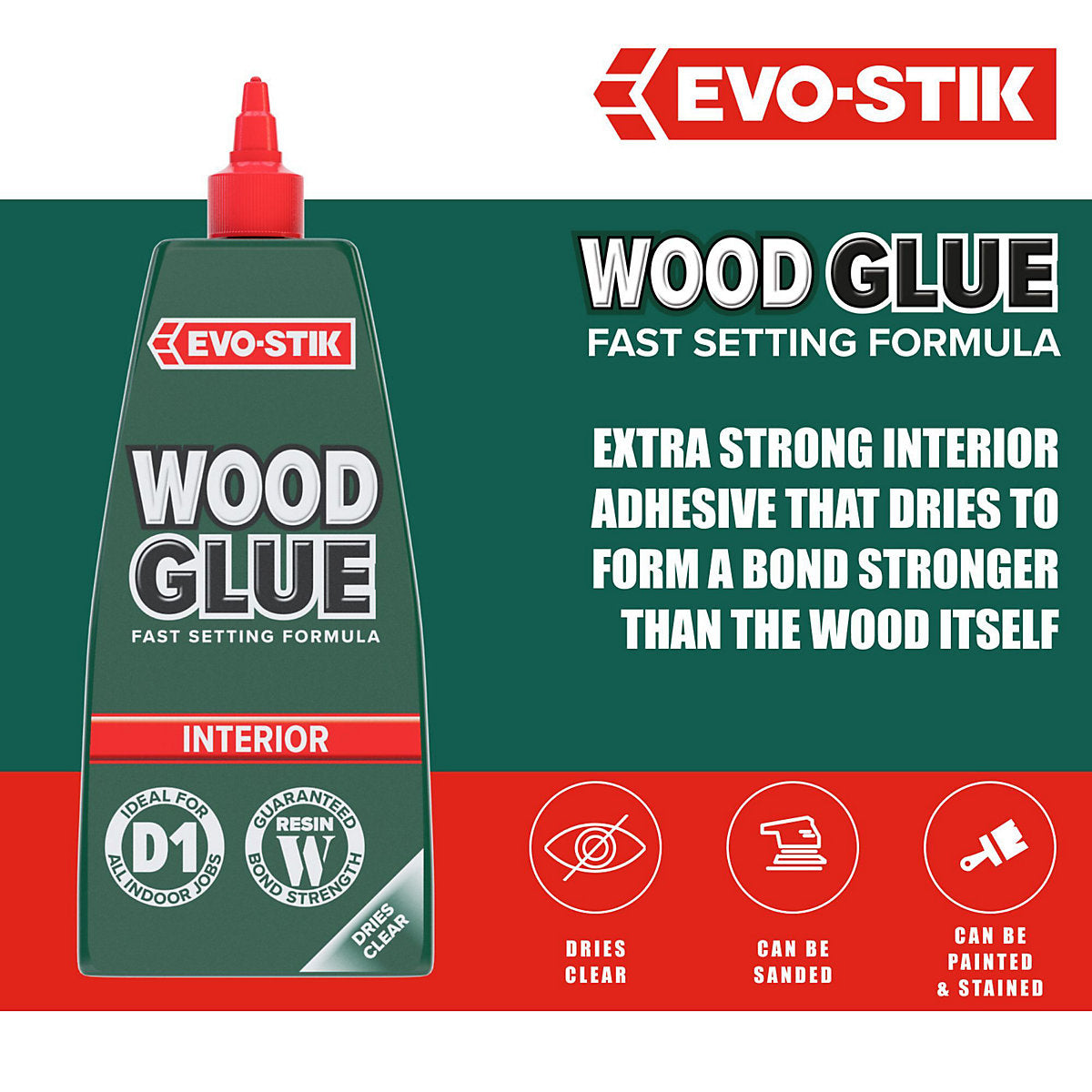 Evo-Stik Wood glue, 1L