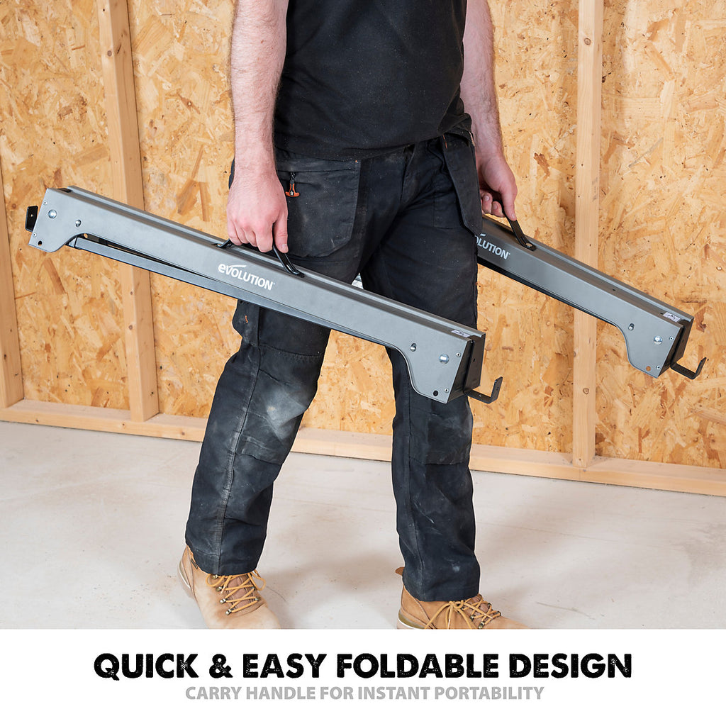 Evolution 500kg Foldable Saw horse, Pack of 2