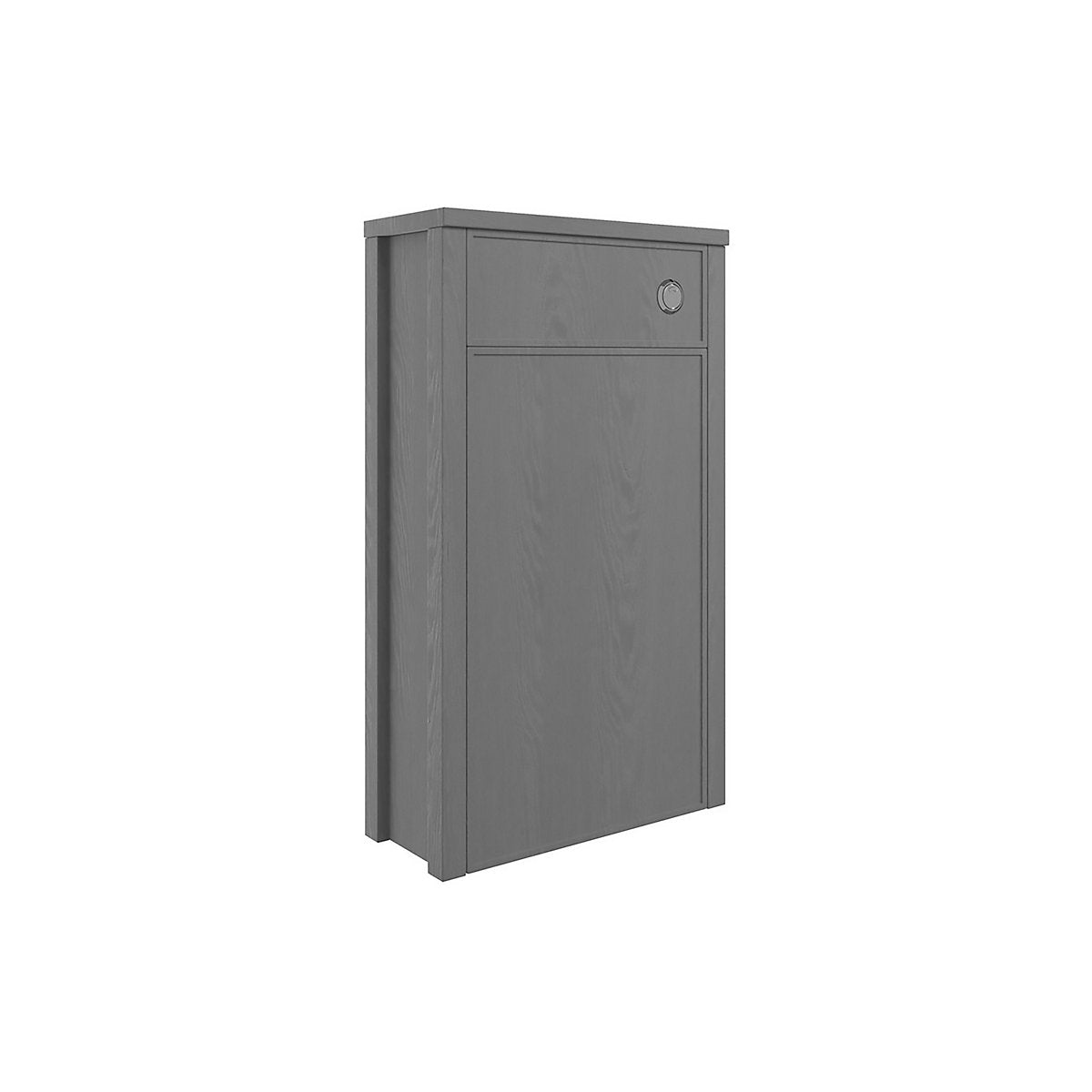 * Exbury Grey Ash Traditional Freestanding Toilet cabinet (H)852mm x (W)508mm