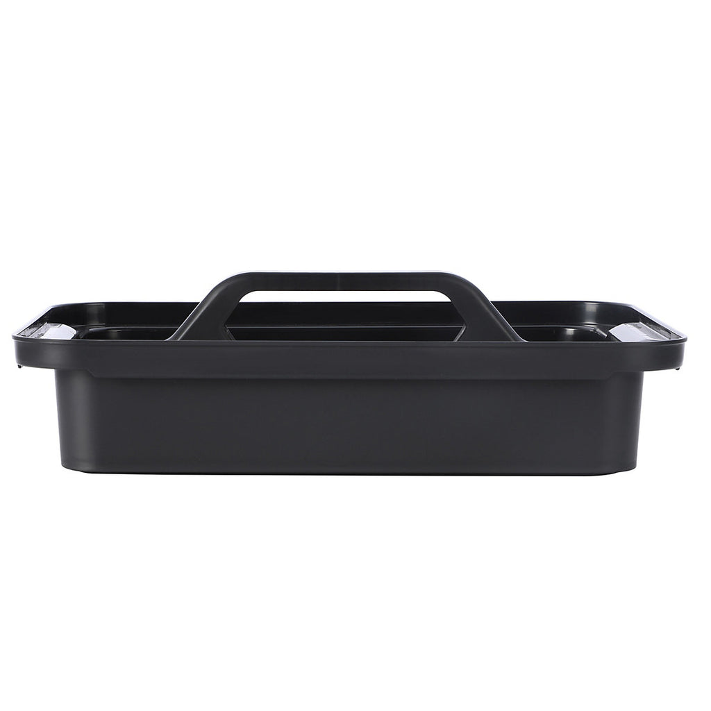 Ezy Storage Bunker tough Grey Insert tray with 2 compartments