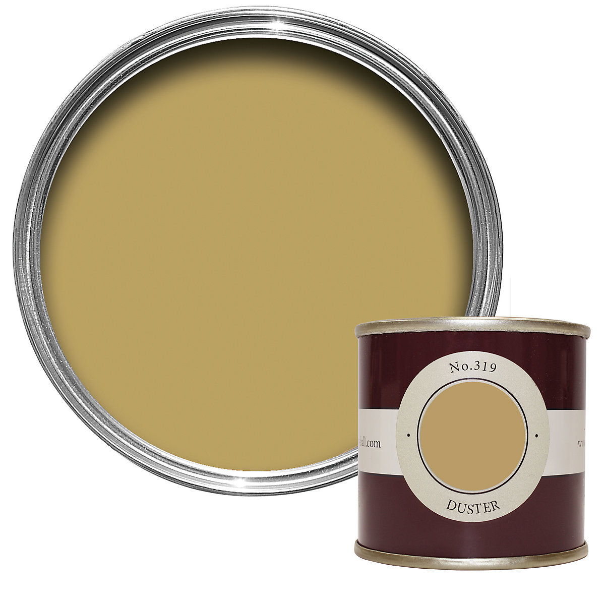 Farrow & Ball Duster Flat matt Wall & ceiling Emulsion paint, 100ml Tester pot