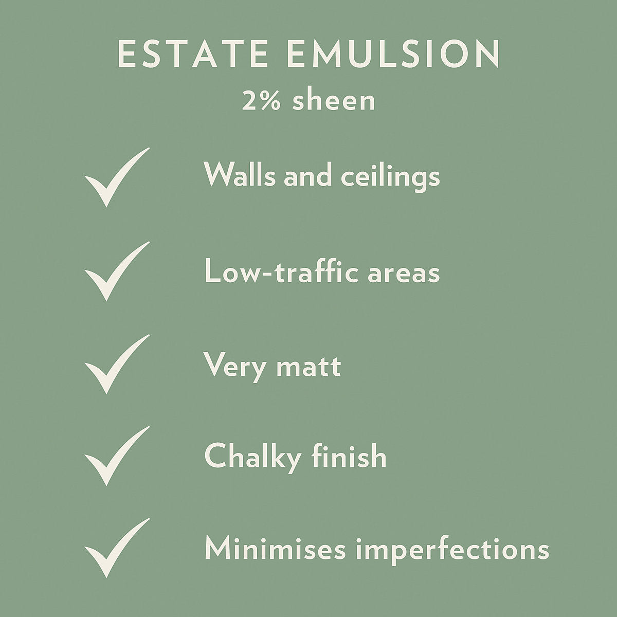 Farrow & Ball Estate Card room green No.79 Matt Emulsion paint, 2.5L