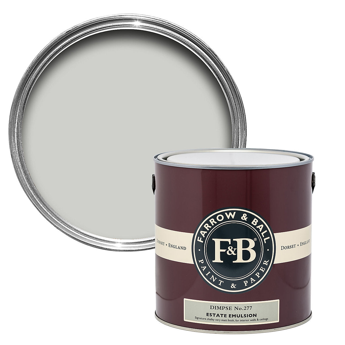 Farrow & Ball Estate Dimpse No.277 Matt Emulsion paint, 2.5L