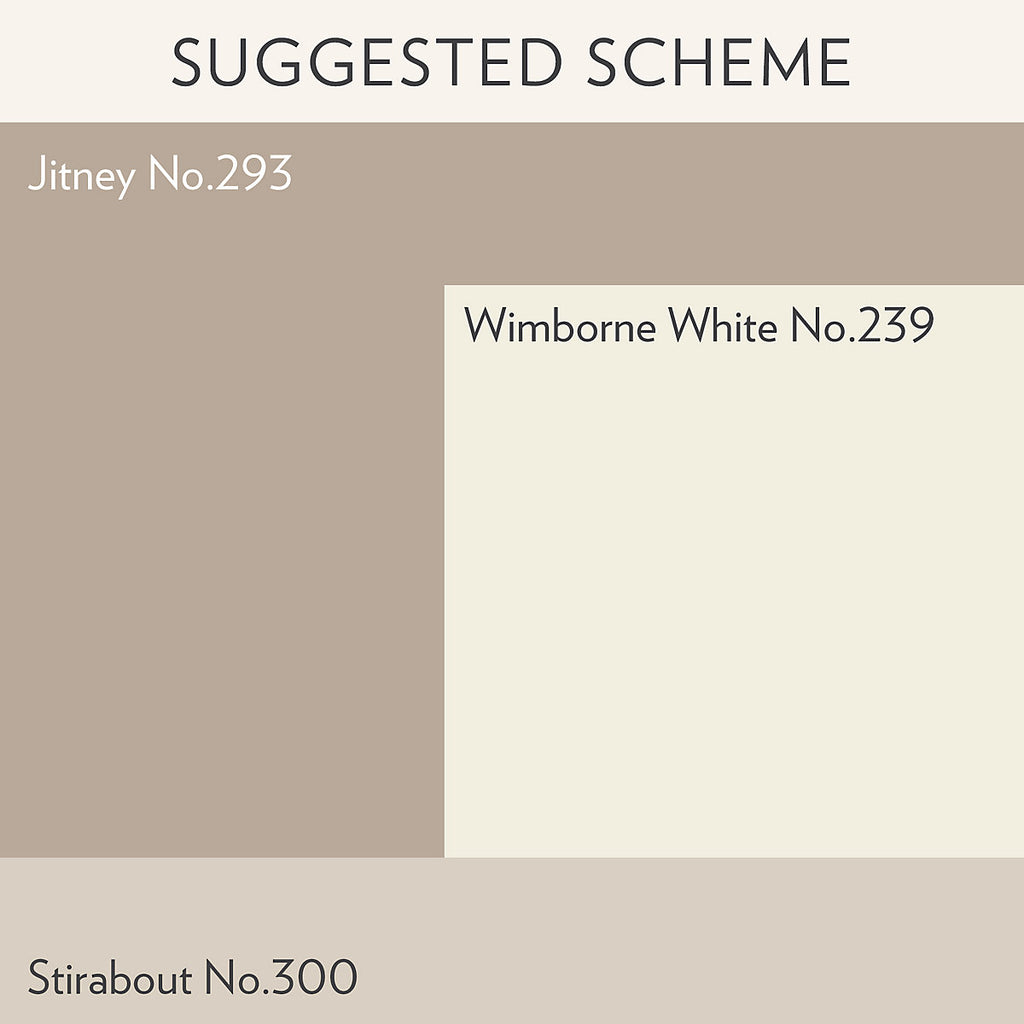 Farrow & Ball Estate Jitney Matt Wall & ceiling Emulsion paint, 100ml Tester pot