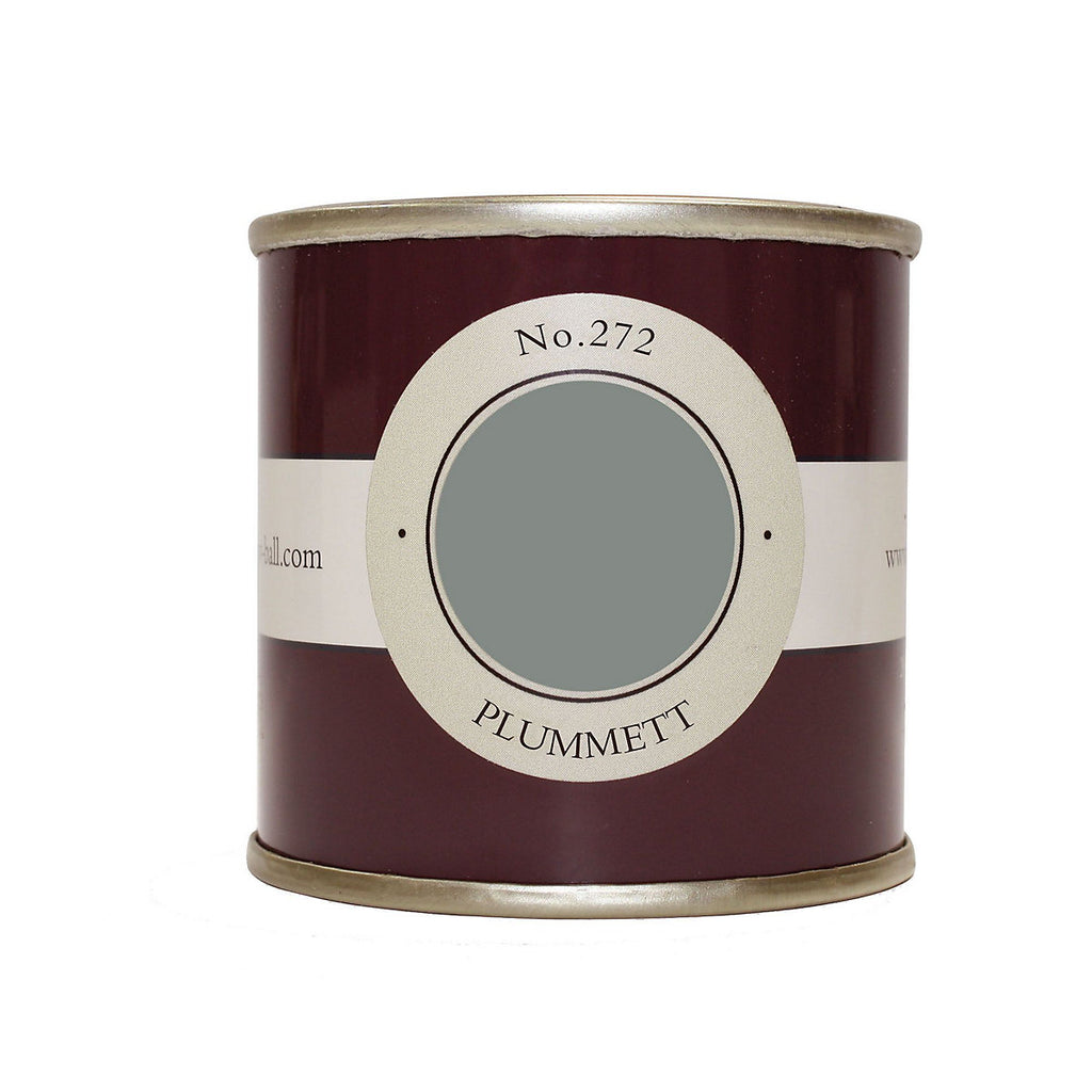 Farrow & Ball Estate Plummett Chalky Wall & ceiling Emulsion paint, 100ml Tester pot