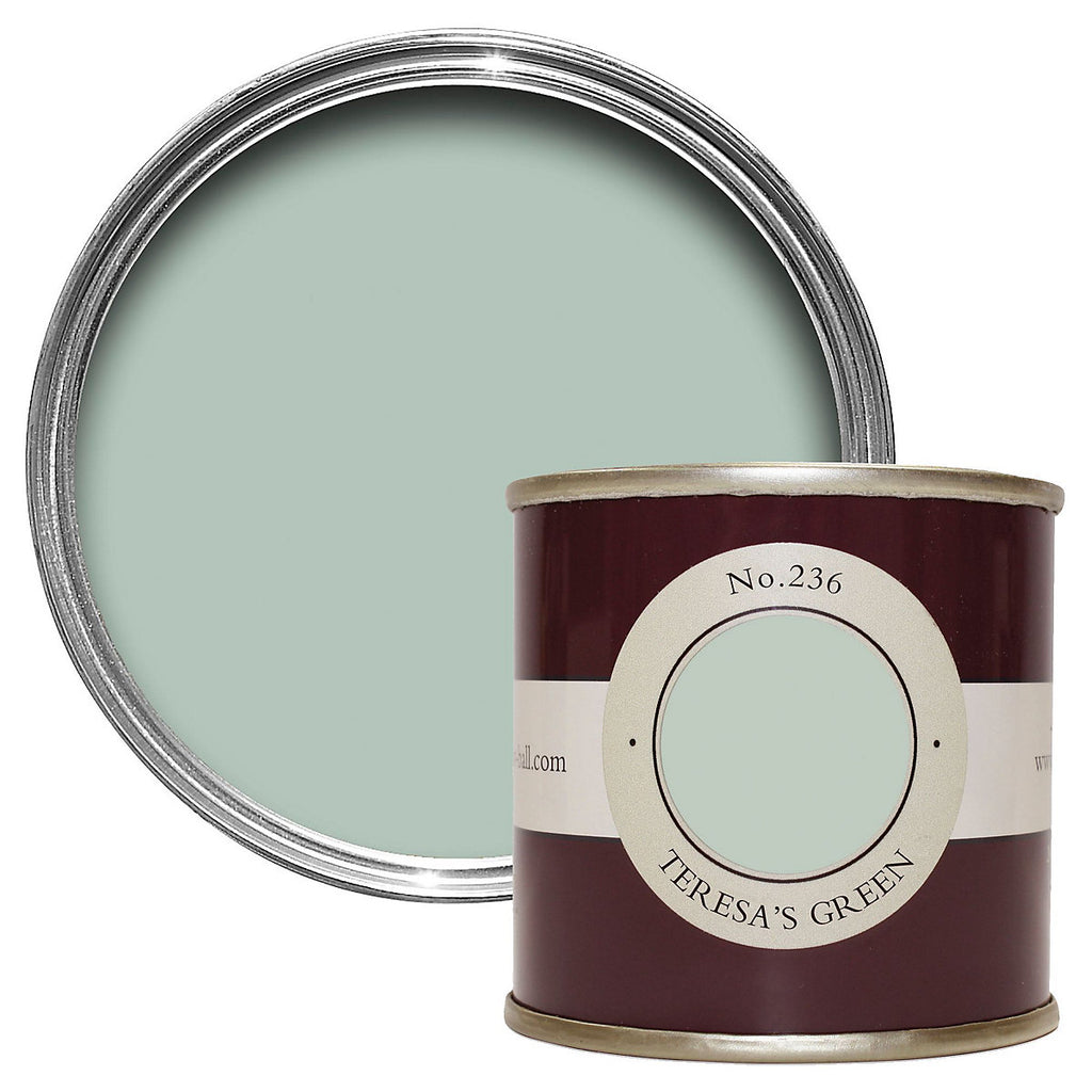 Farrow & Ball Estate Teresa's Green Chalky Wall & ceiling Emulsion paint, 100ml Tester pot
