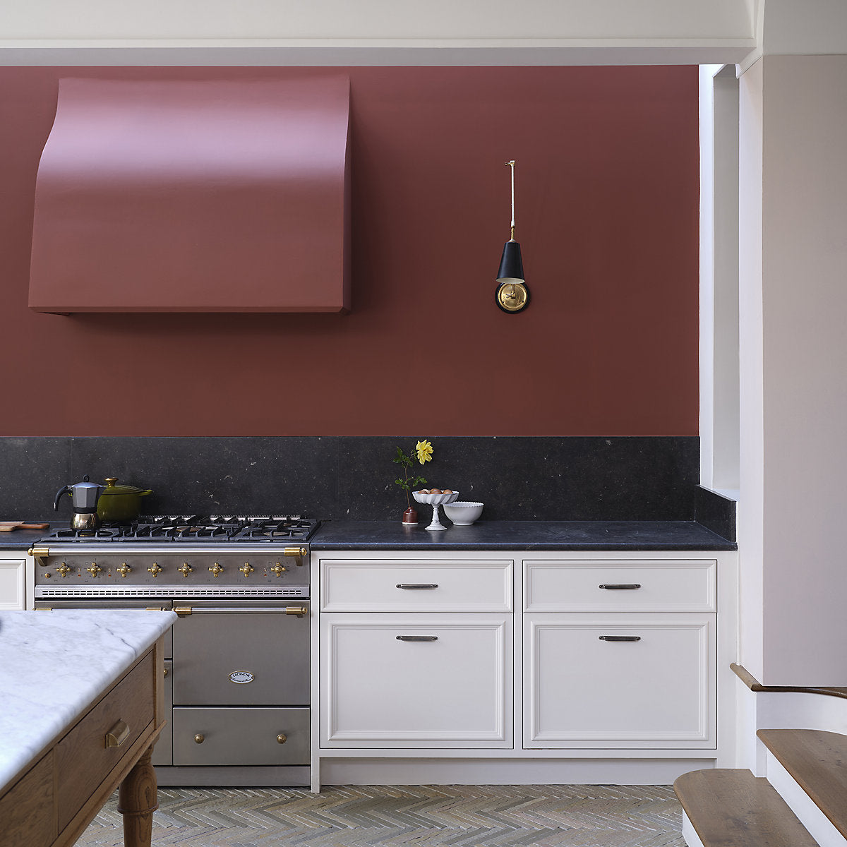 Farrow & Ball Etruscan Red Flat matt Wall & ceiling Emulsion paint, 100ml Tester pot