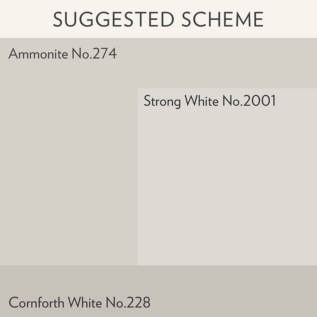 Farrow & Ball Modern Ammonite Matt Wall & ceiling Emulsion paint, 2.5L