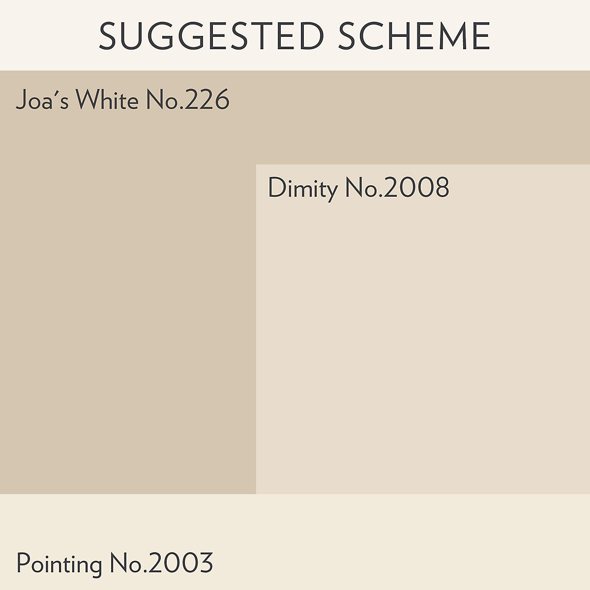 Farrow & Ball Modern Joa's white No.226 Matt Emulsion paint, 2.5L