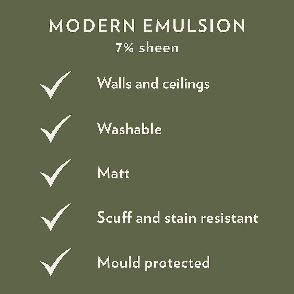 Farrow & Ball Modern Joa's white No.226 Matt Emulsion paint, 2.5L