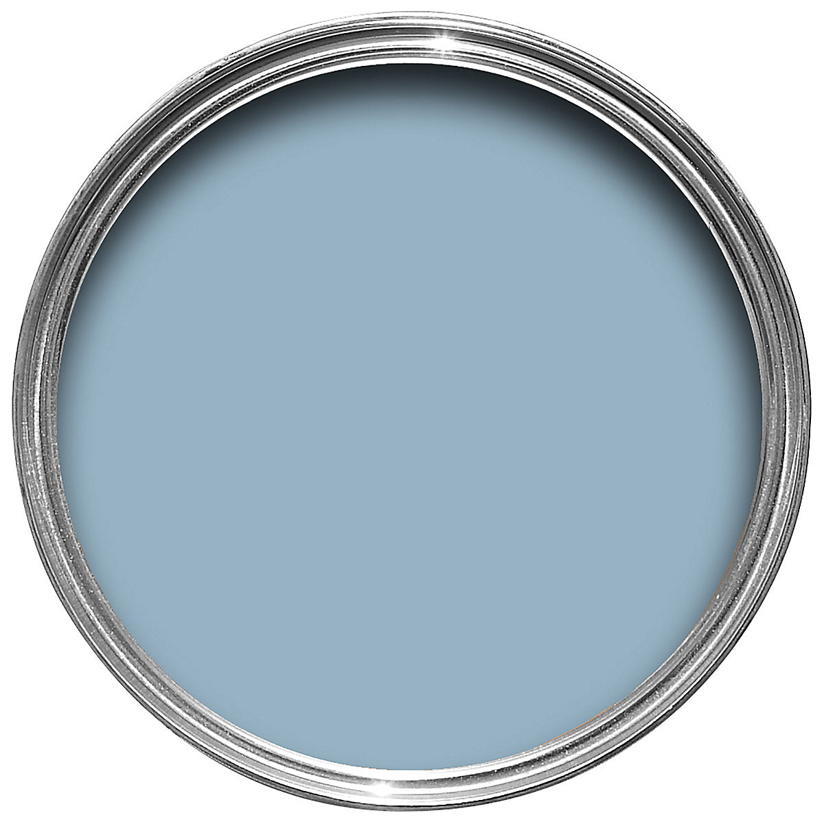 Farrow & Ball Modern Lulworth Blue No.89 Eggshell Paint, 750ml