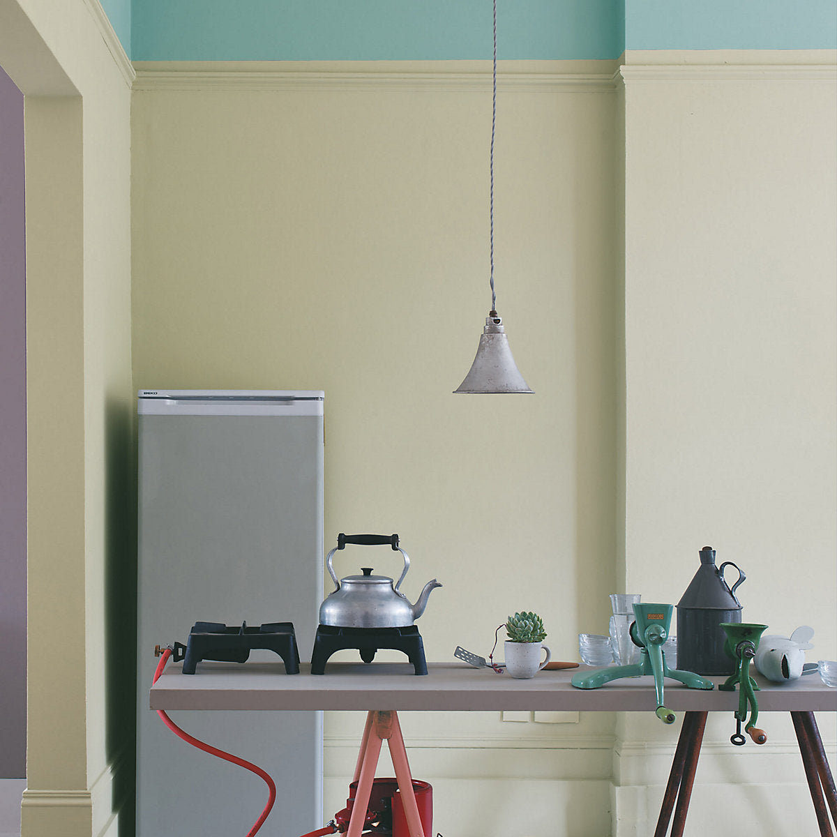 Farrow & Ball Modern Mizzle No.266 Eggshell Paint, 750ml