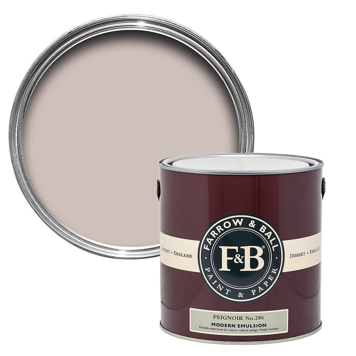 Farrow & Ball Modern Peignoir No.286 Matt Emulsion paint, 2.5L