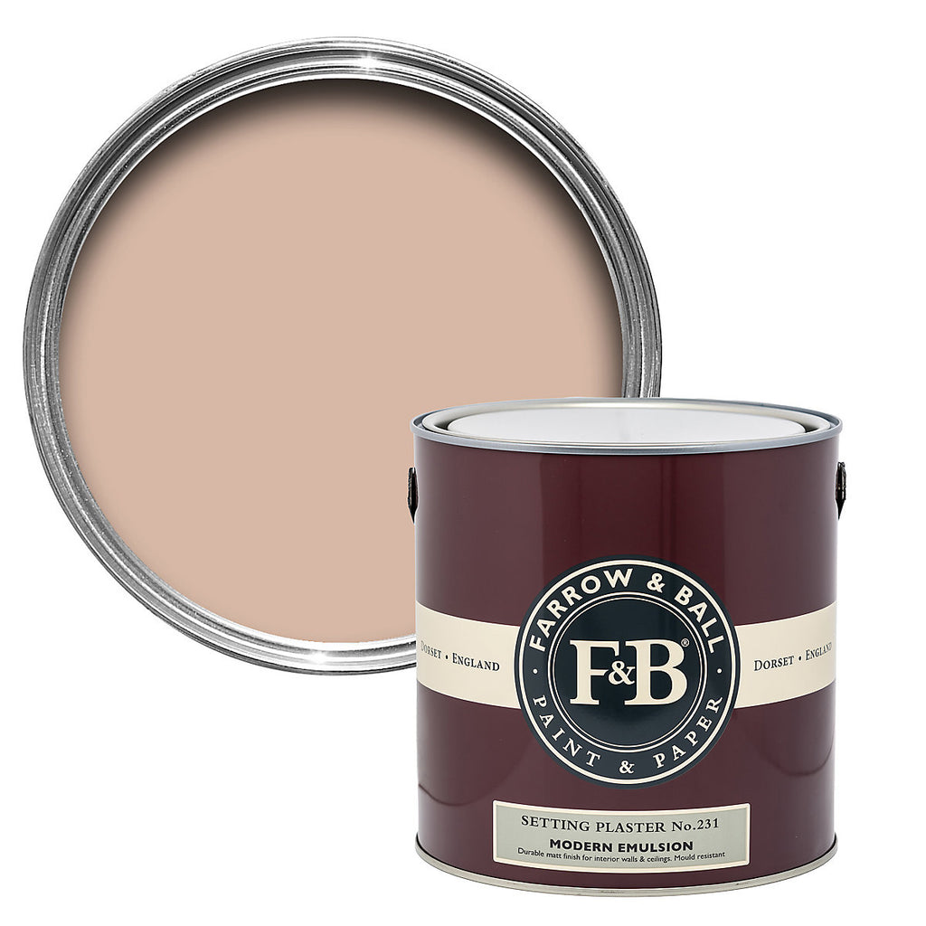 Farrow & Ball Modern Setting Plaster No.231 Matt Emulsion paint, 2.5L