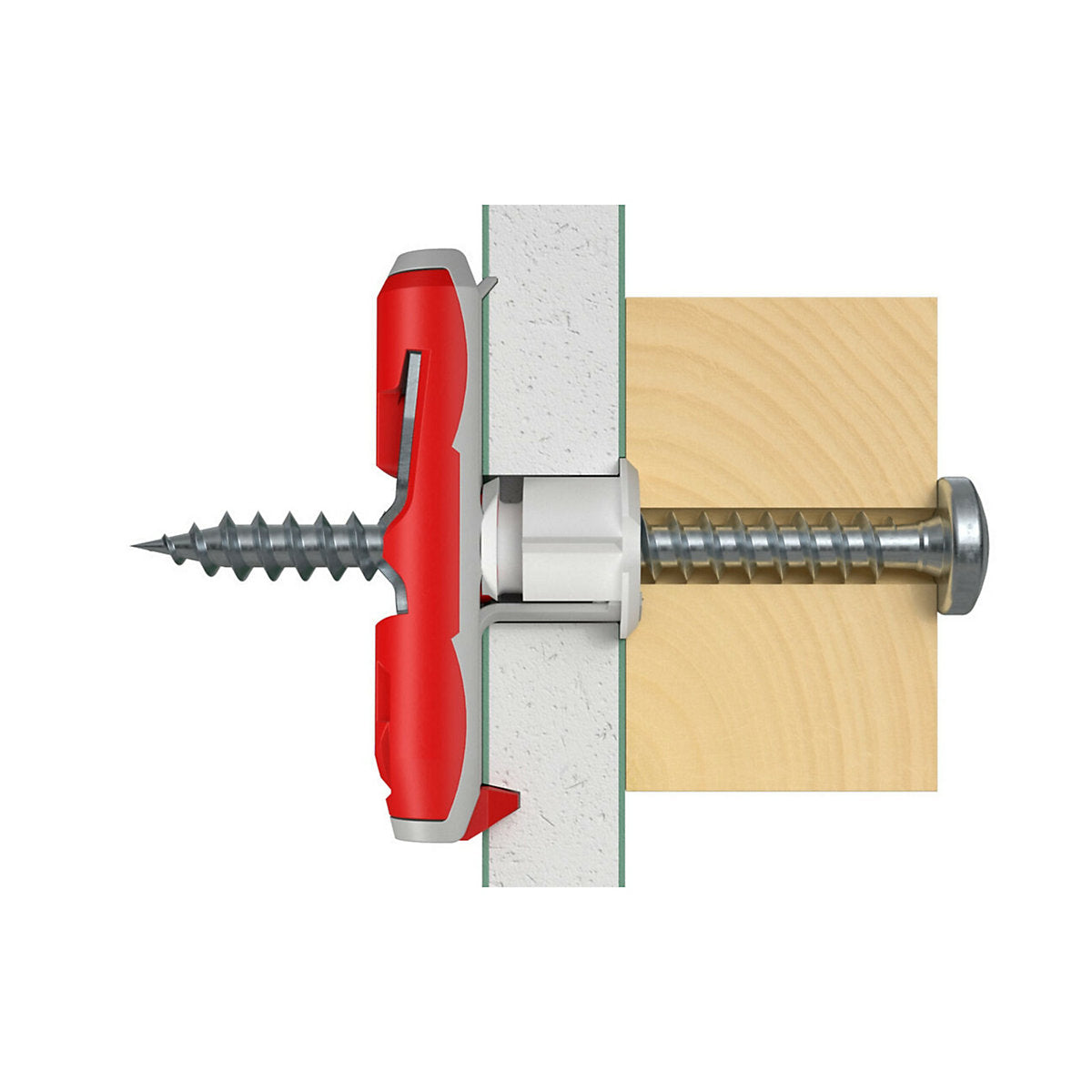 Fischer DuoTec Plasterboard fixing (Dia)10mm (L)65mm, Pack of 2