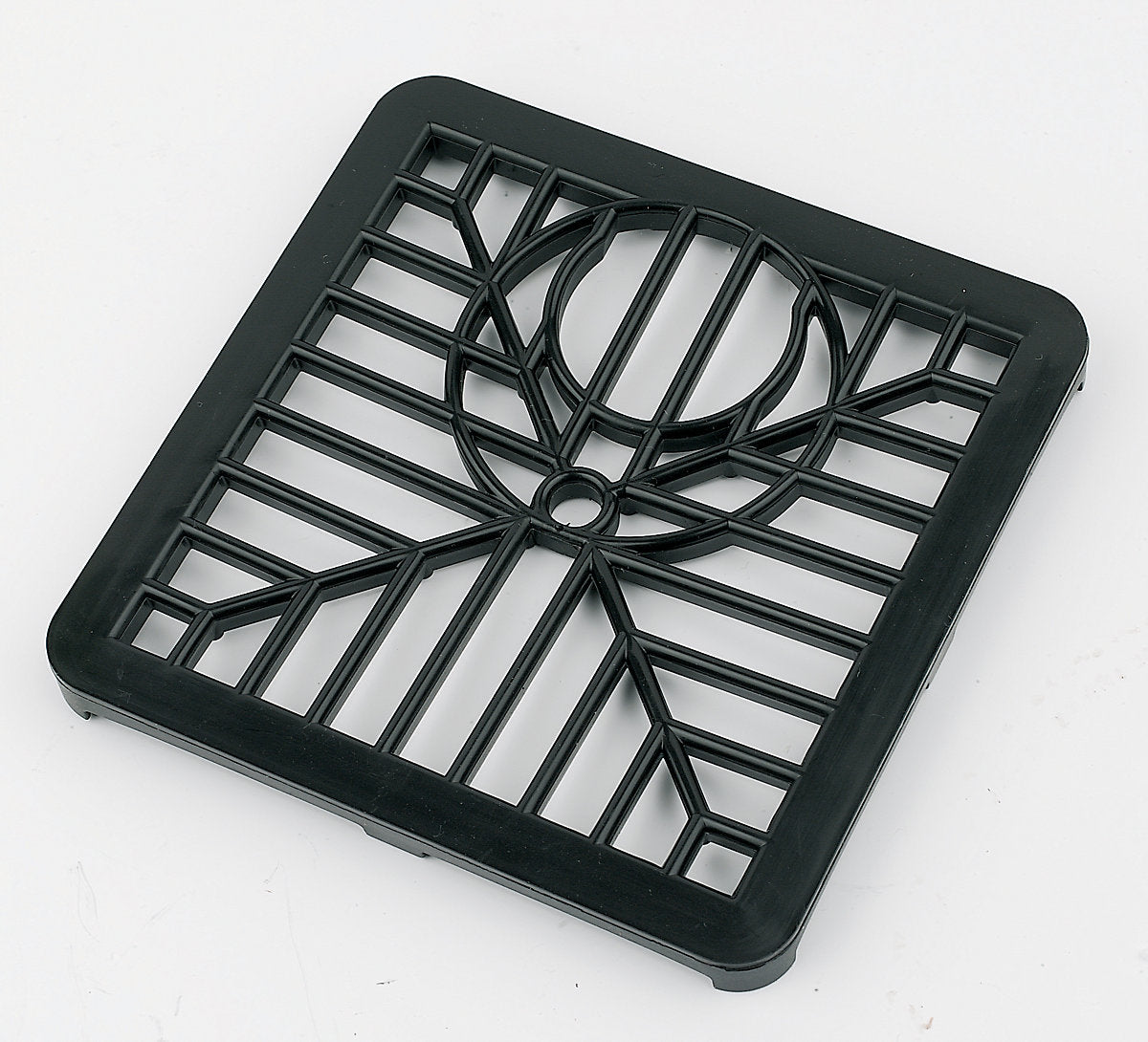 FloPlast Black Square Gutter grid (L)150mm
