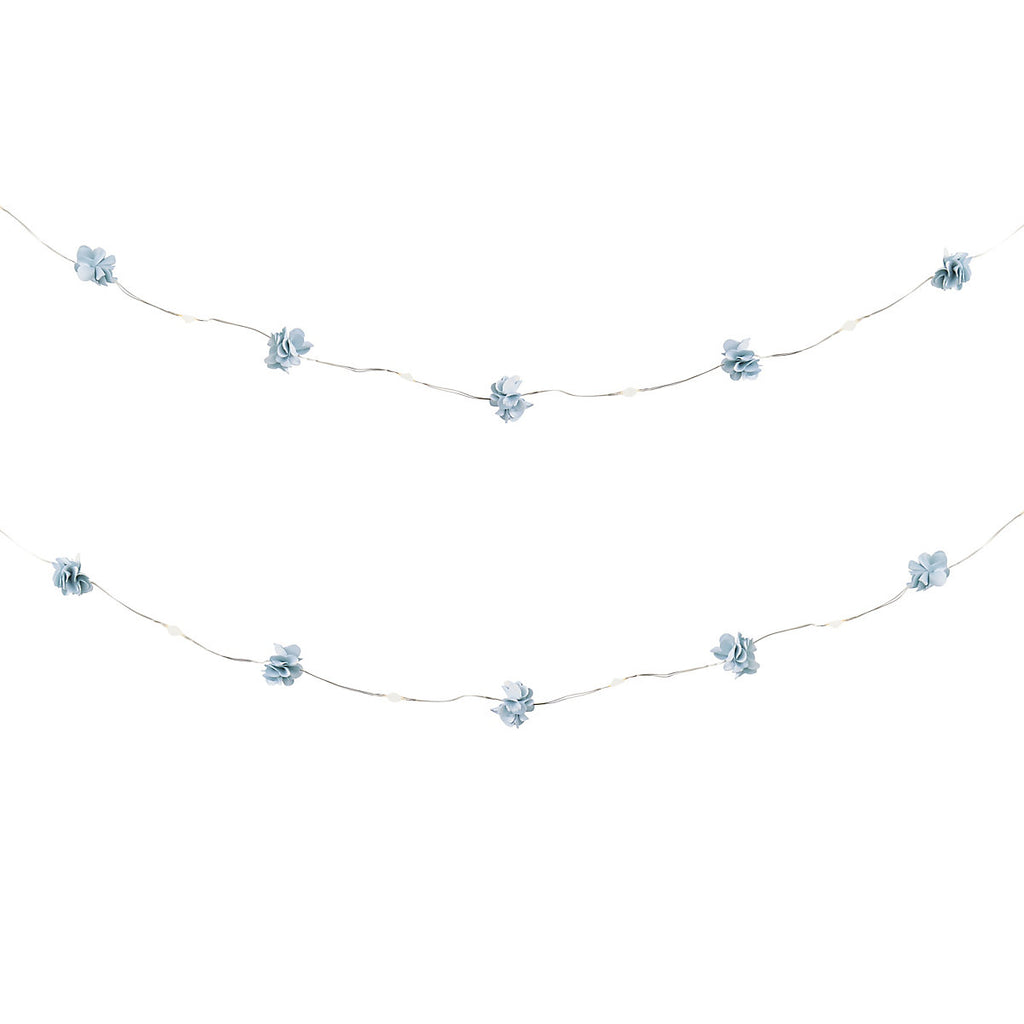Floral Battery-powered Warm white 10 LED Indoor String lights