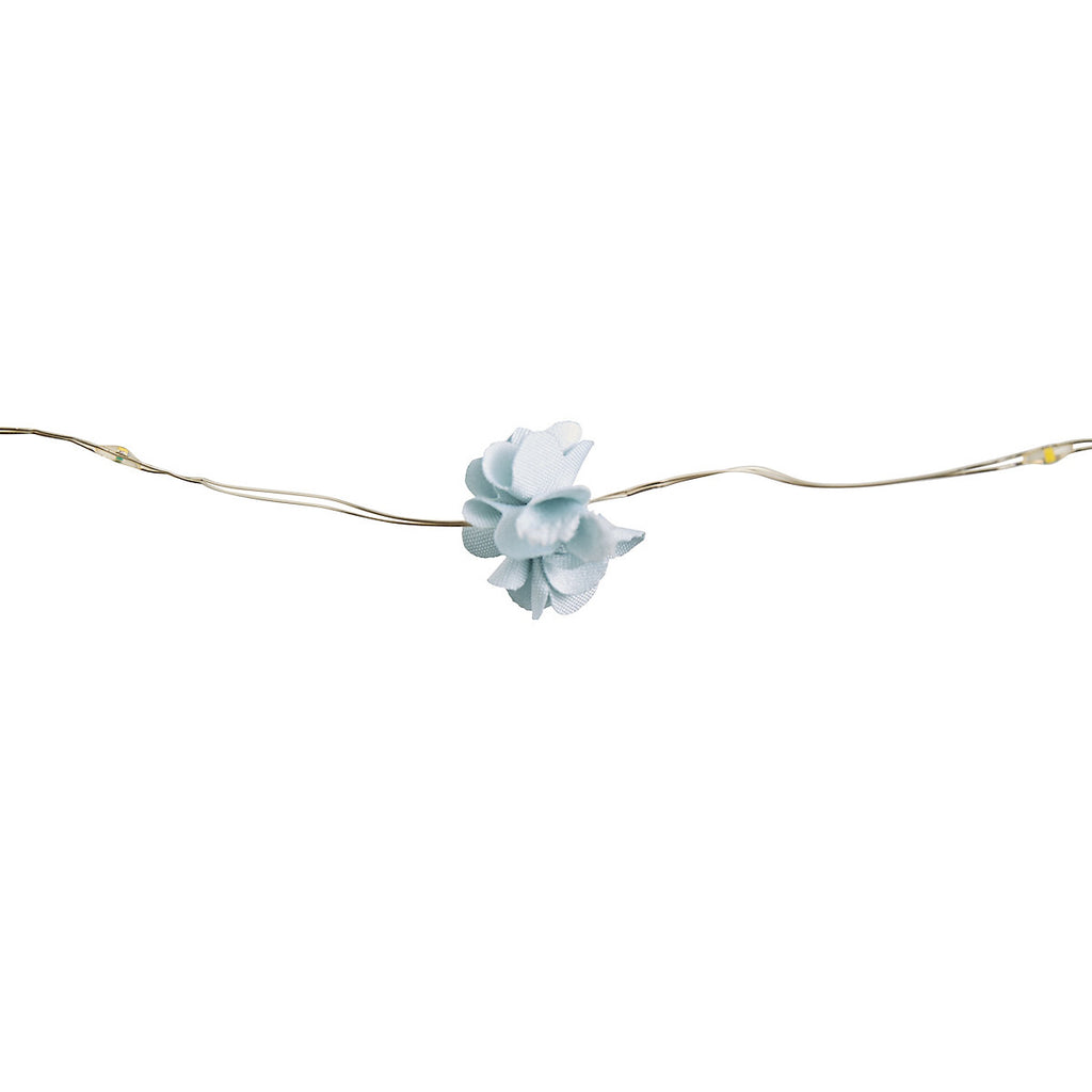 Floral Battery-powered Warm white 10 LED Indoor String lights