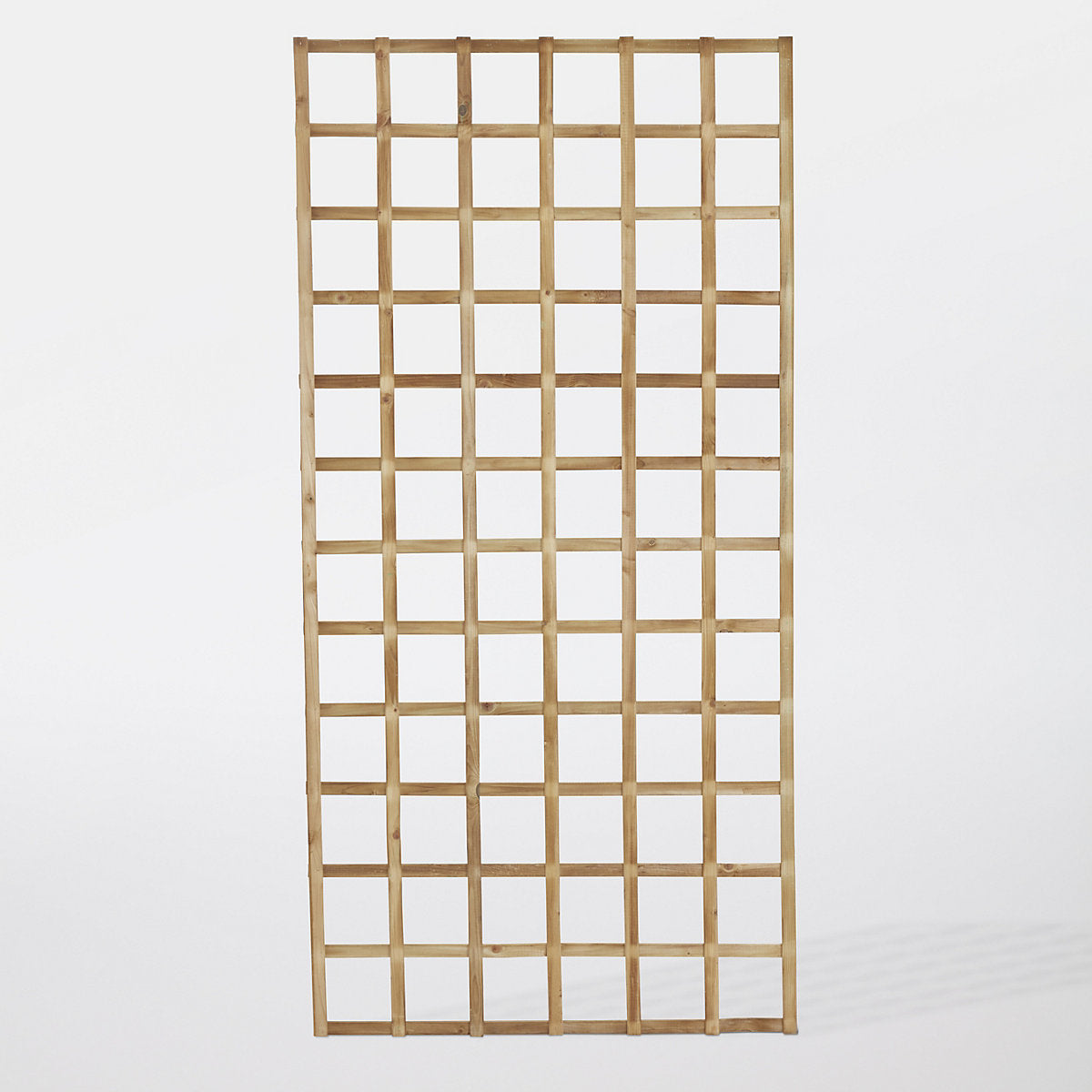 Forest Garden Square European softwood Trellis panel (W)90cm x (H)183cm