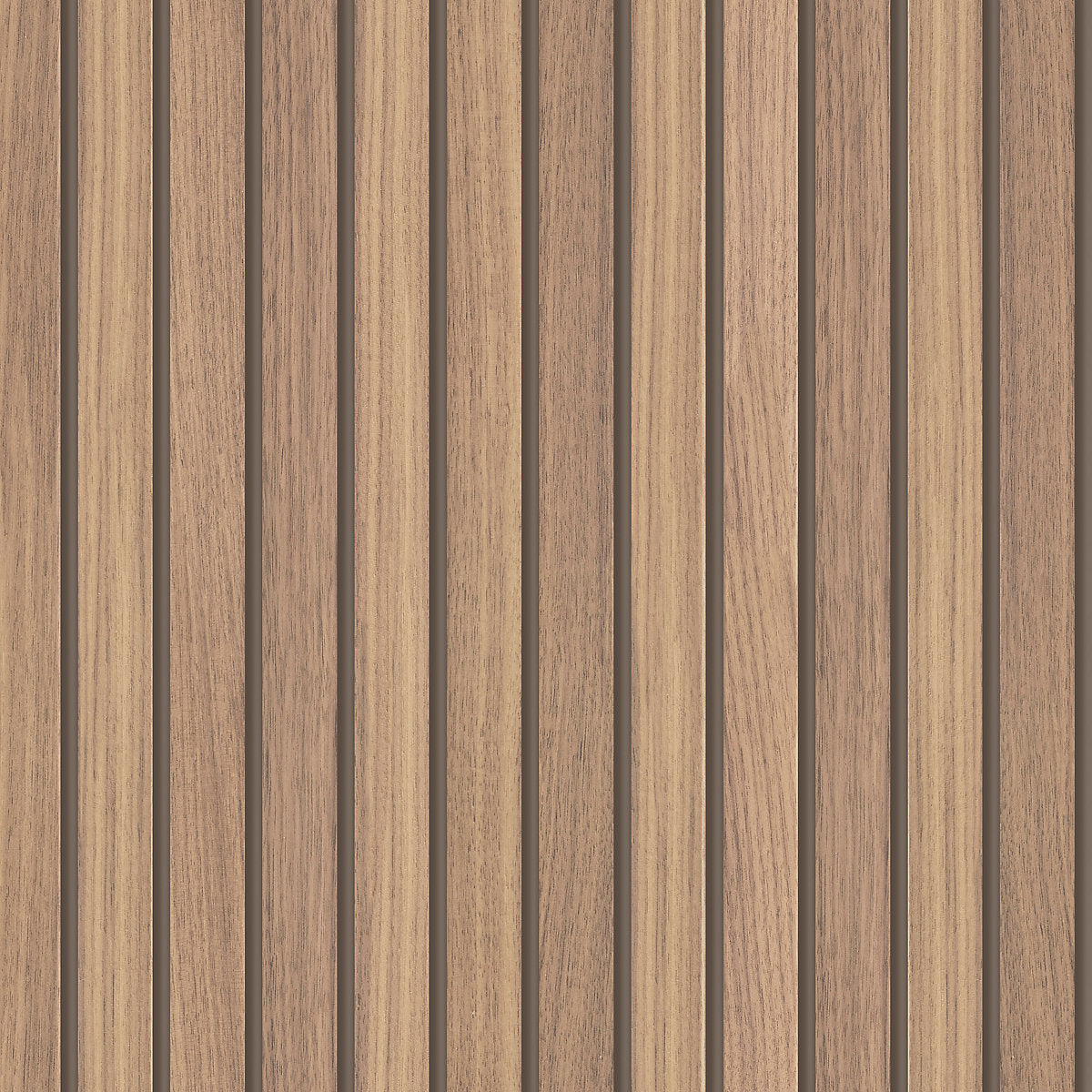 Fresco Wooden slats Natural Smooth Wallpaper Sample