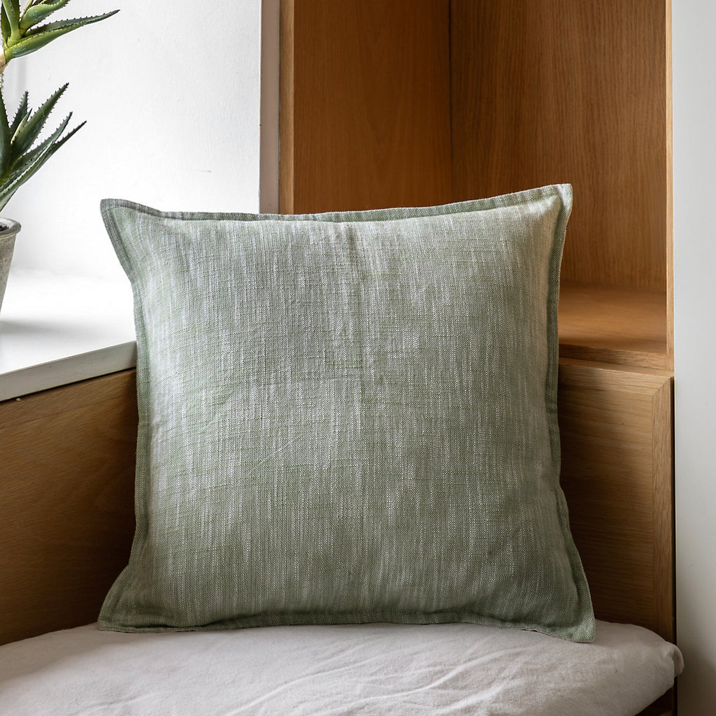 Gallery™ Green Indoor Cushion, (L)45cm x (W)45cm