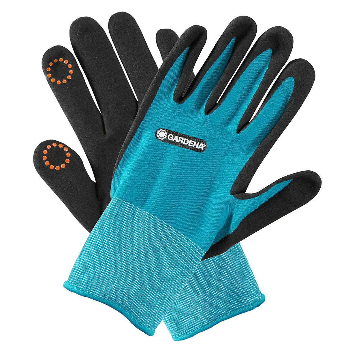 Gardena Polyester Turquoise Gardening gloves Medium, Pair