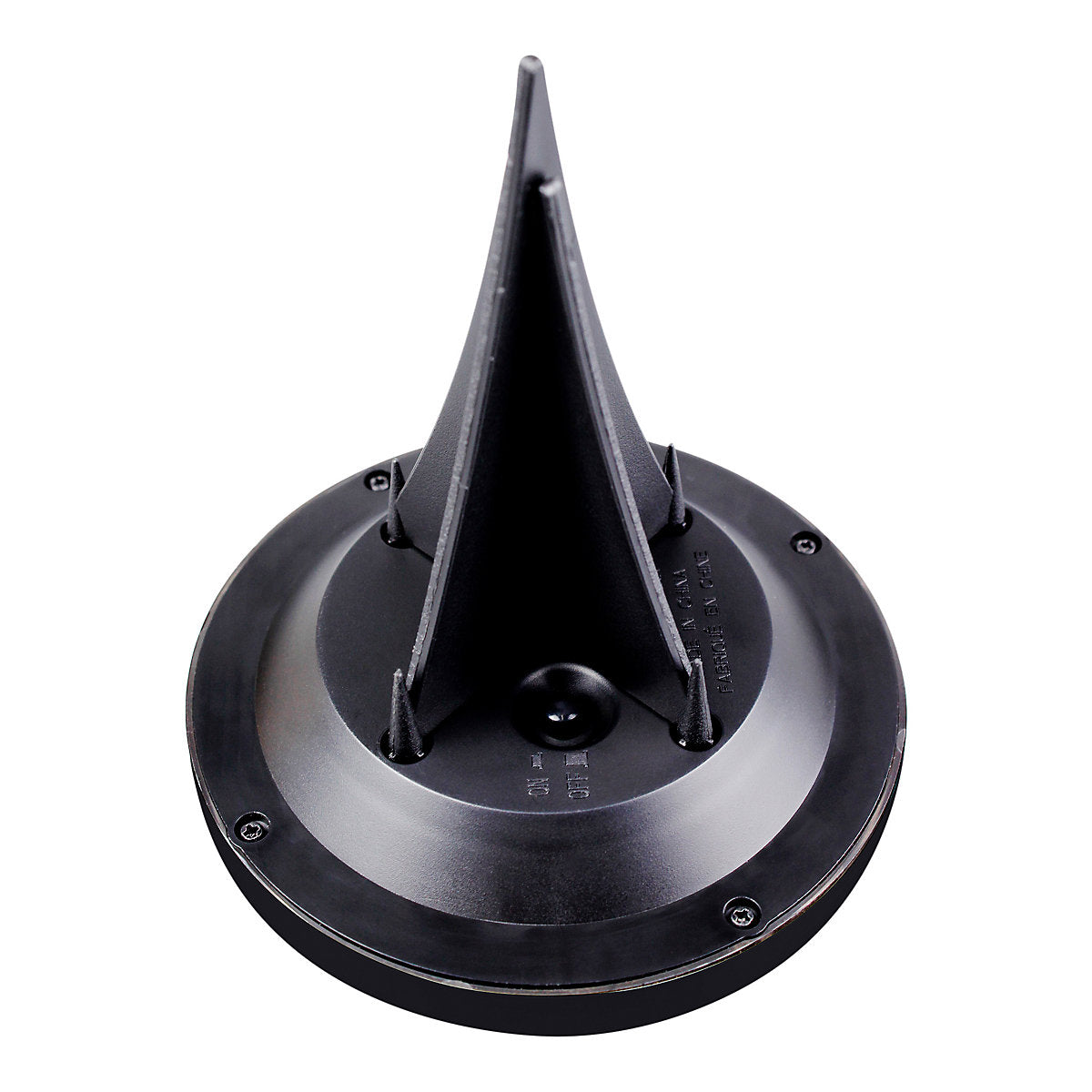 Gavea Black Solar-powered Integrated LED Outdoor Ground light