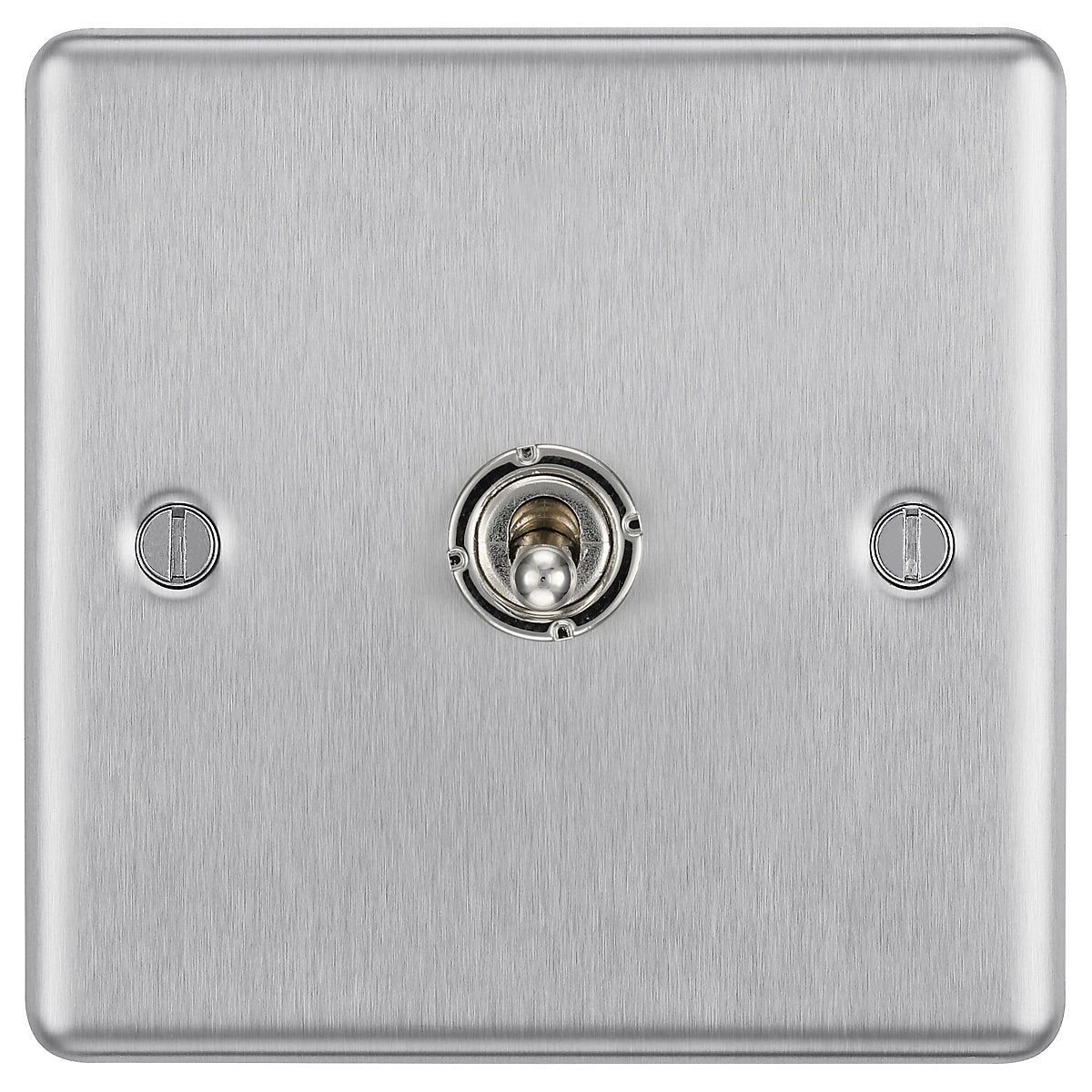 GoodHome 20A 2 way 1 gang Toggle switch Matt Steel effect