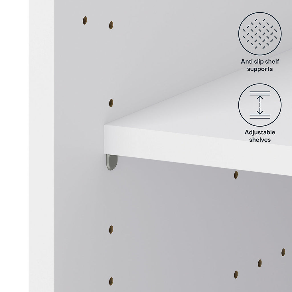 GoodHome 300mm Larder shelf pack
