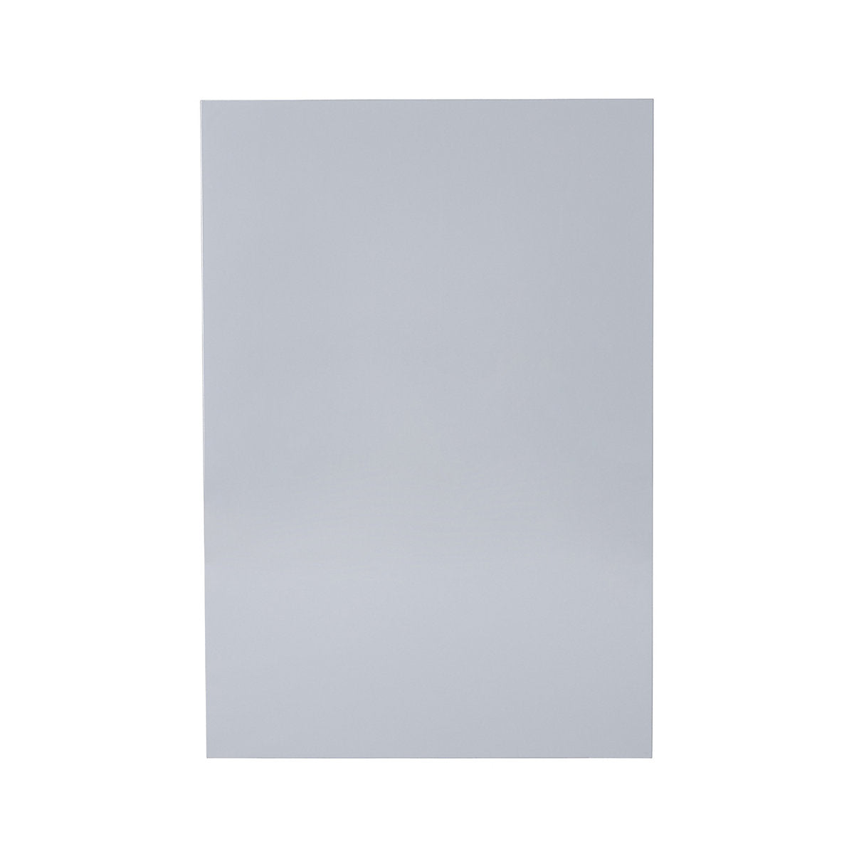 GoodHome Alisma High gloss grey slab Standard End panel (H)870mm (W)590mm
