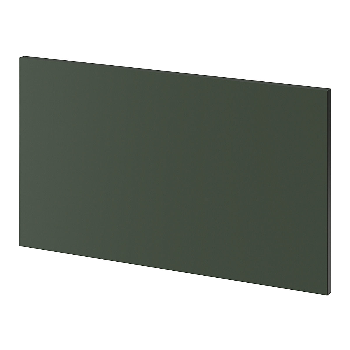 GoodHome Artemisia Matt dark green shaker Standard Base Drawer end panel (H)340mm (W)595mm
