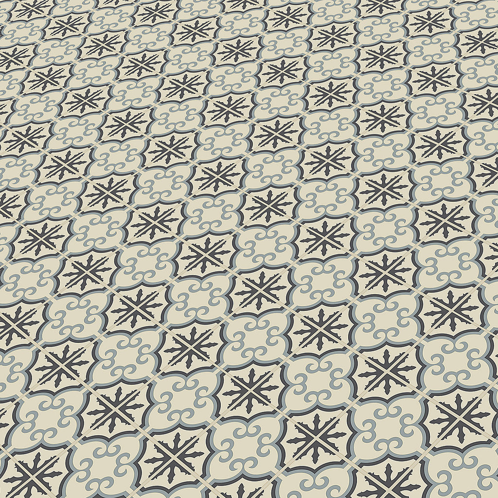 GoodHome Baila Grey Mosaic effect Luxury vinyl tile, 2.23m²