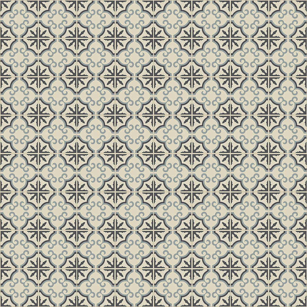 GoodHome Baila Grey Mosaic effect Luxury vinyl tile, 2.23m²