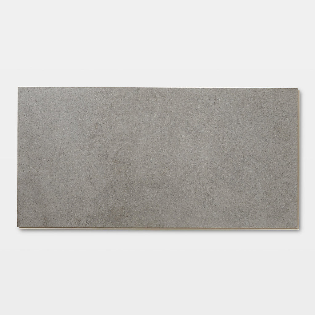 GoodHome Baila Grey Stone effect Textured Click vinyl Tile, 2.23m²