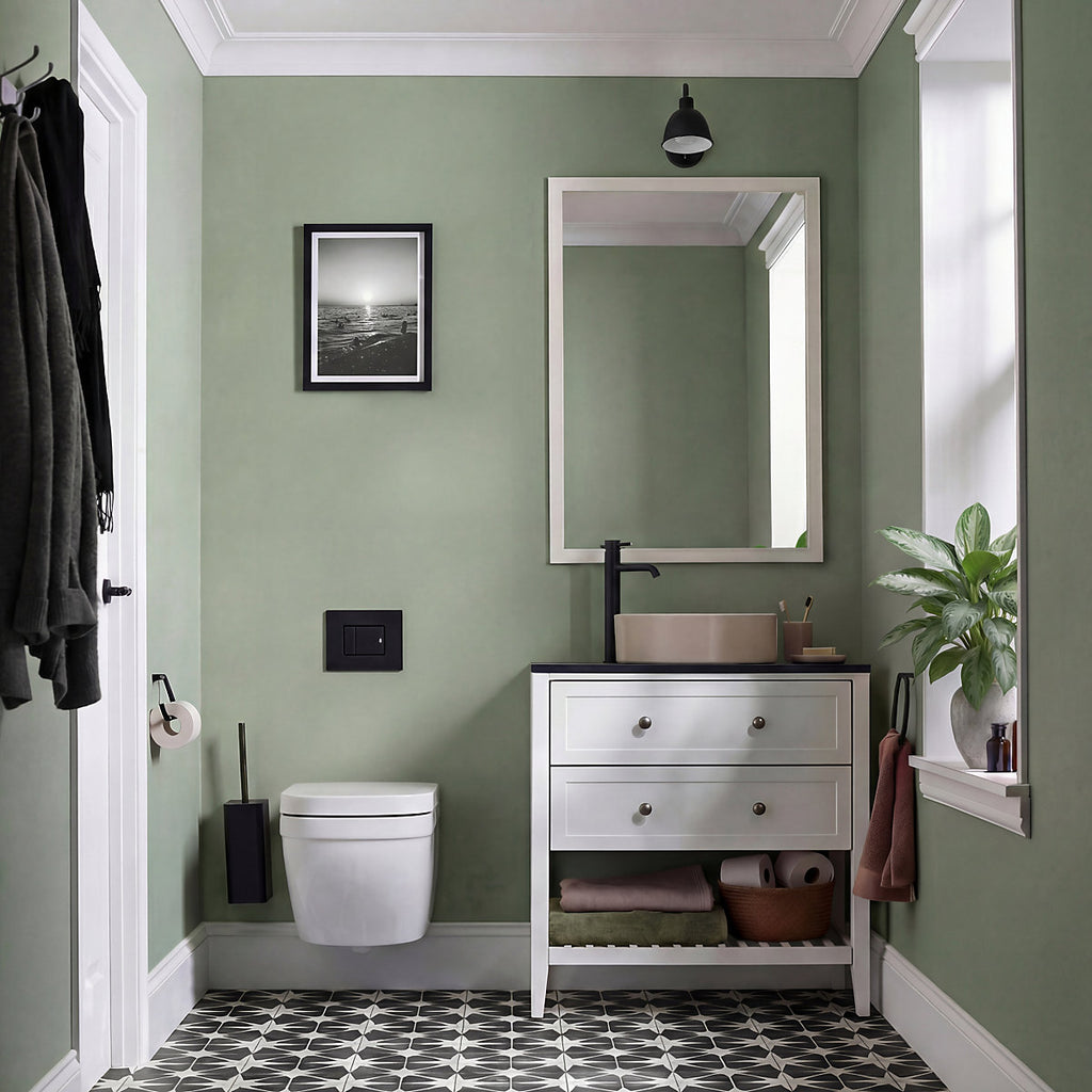 GoodHome Bathroom Limerick Soft sheen Wall & ceiling Emulsion paint, 2.5L