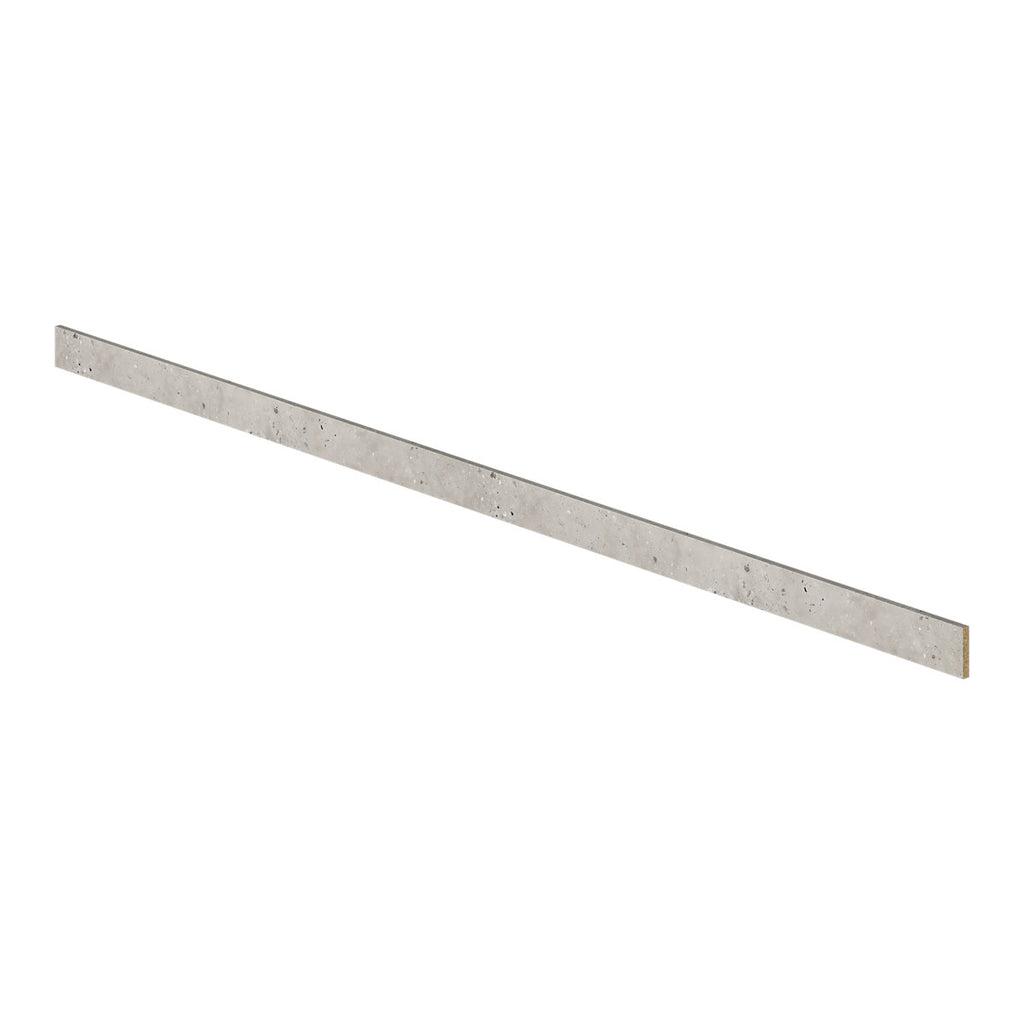 GoodHome Berberis Matt Grey Granite effect Laminate Kitchen Upstand (L)3000mm