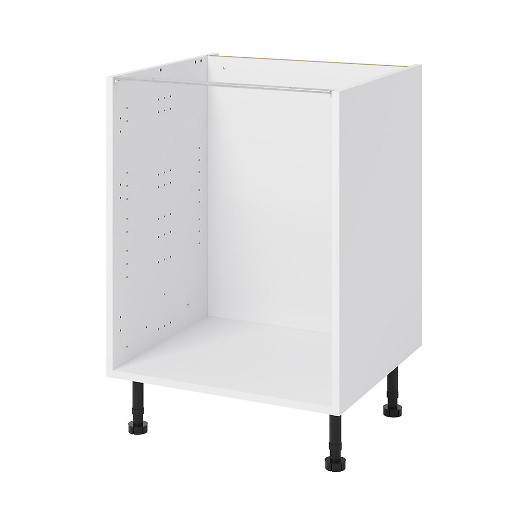 GoodHome Caraway White Base unit, (W)600mm