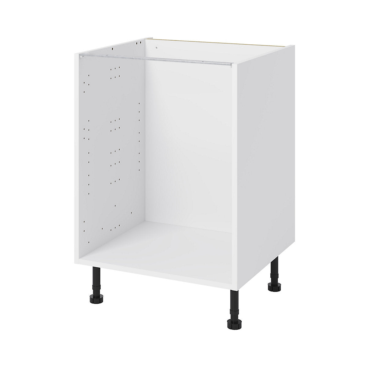 GoodHome Caraway White Base unit, (W)600mm