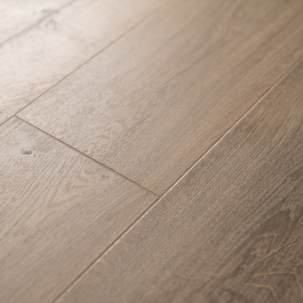 GoodHome Cleobury Parquet look Oak effect Laminate Flooring, 1.69m²