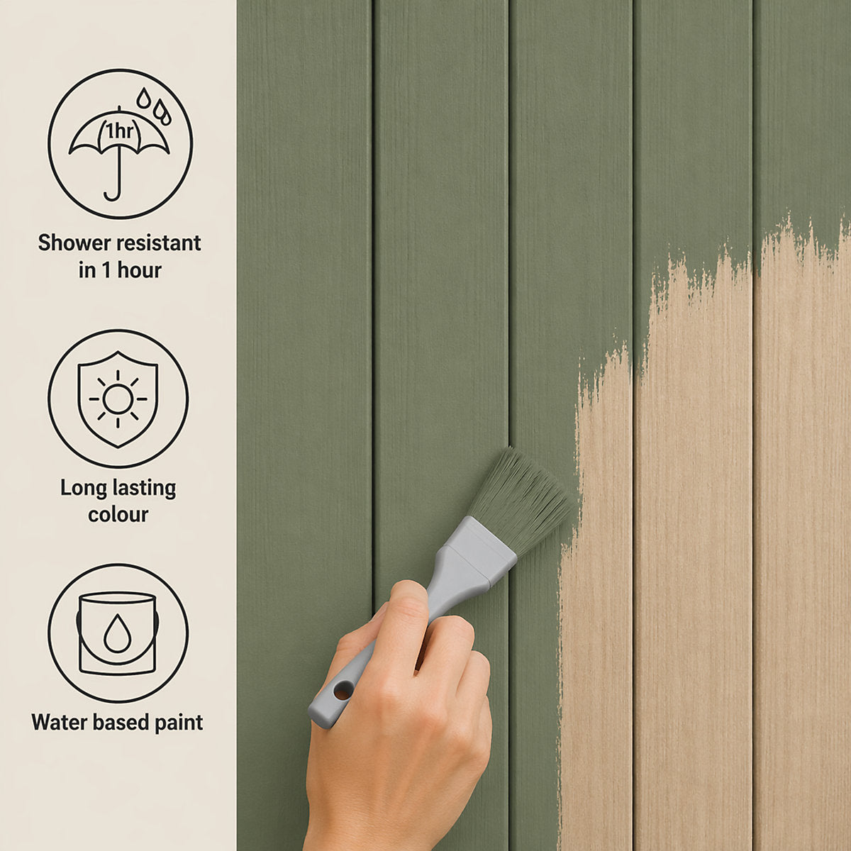 GoodHome Colour It Rathgar Matt Multi-surface paint, 2.5L