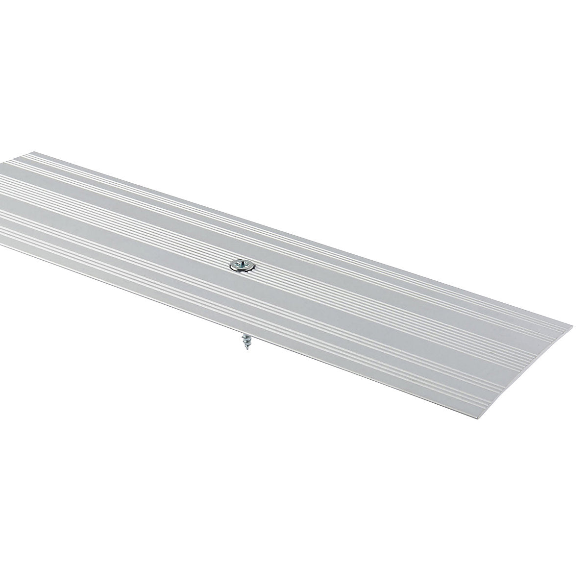 GoodHome DECOR15 Matt Silver effect Cover strip (L)180cm (W)60mm