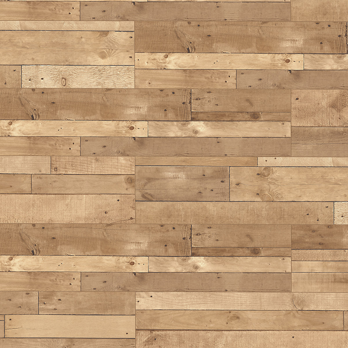 GoodHome Dunwich Blond & light oak Patchwork Natural Mixed wood effect Laminate Flooring Sample