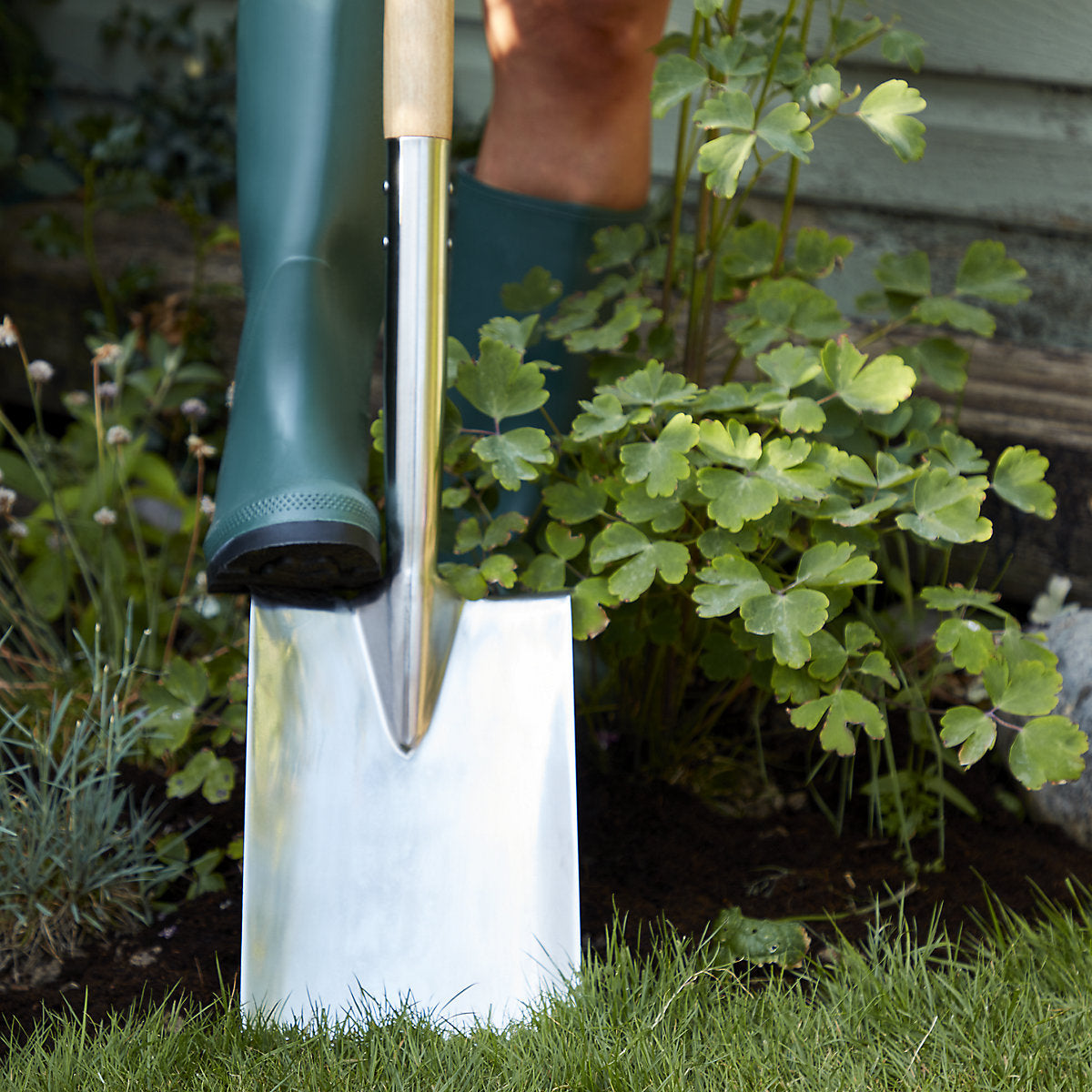 GoodHome Durum Metal Flat Spade (L) 1100mm x (W) 180mm