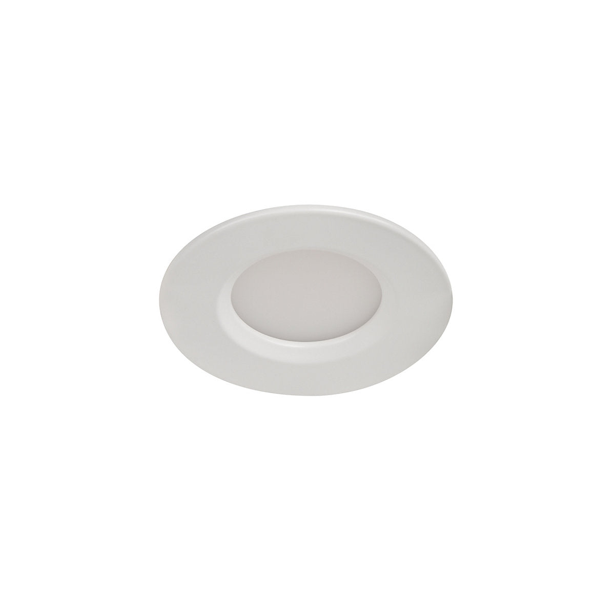 GoodHome Etana White Non-adjustable LED Warm white Downlight 4.7W IP65