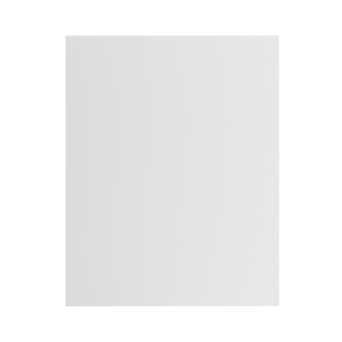 GoodHome Garcinia Gloss light grey Slab LH Standard End panel (H)720mm (W)570mm