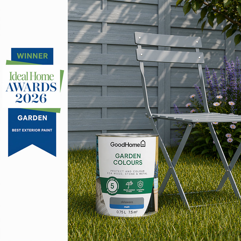 GoodHome Garden Colours Delaware Matt Multi-surface paint, 750ml