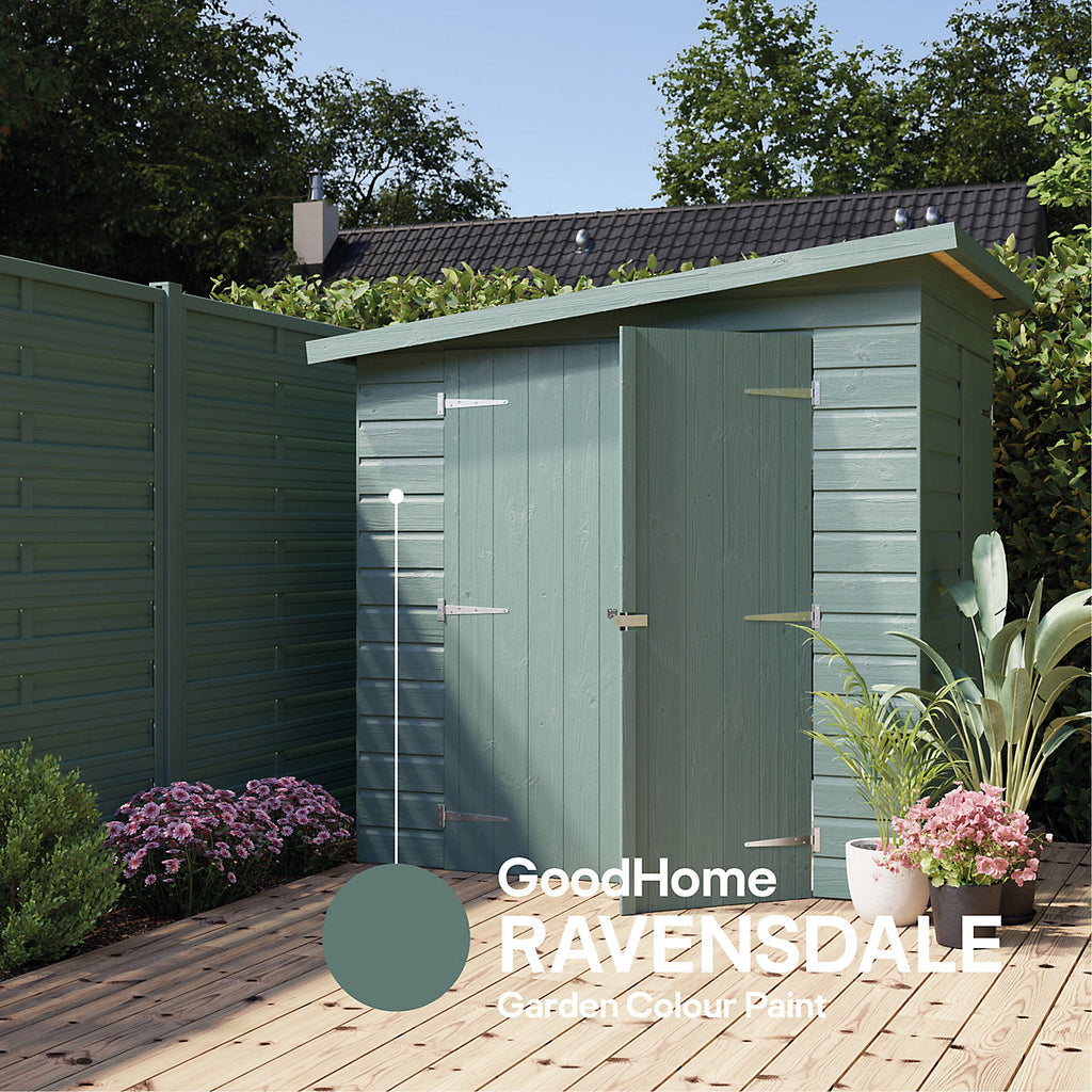 GoodHome Garden Colours Ravensdale Matt Multi-surface paint, 50ml Tester pot